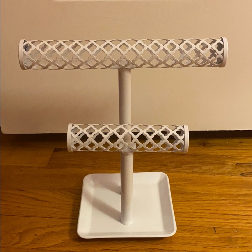 White jewelry organizer - storage